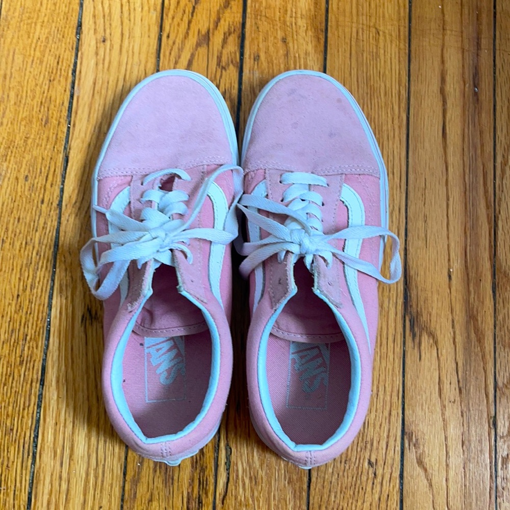 Pink Old Skool Vans Size 6.5